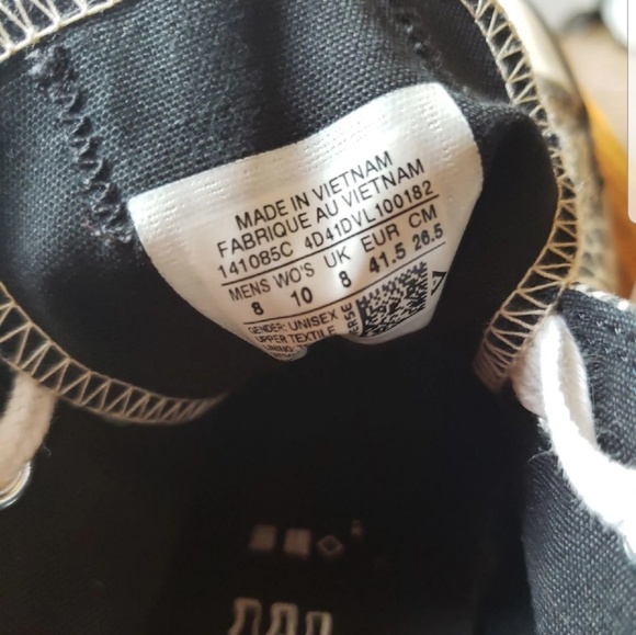 Snake print Converse Wm 10 Men 8 - Picture 4 of 4